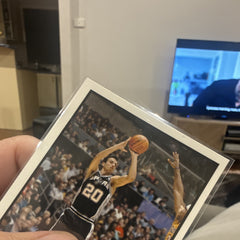 Topps 2003 04 Base Set #95 Emanuel Ginobili San Antonio Spurs3
