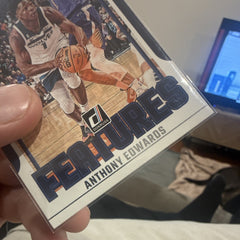 Panini Donruss Franchise Features Insert #17 Anthony Edwards Timberwolves3