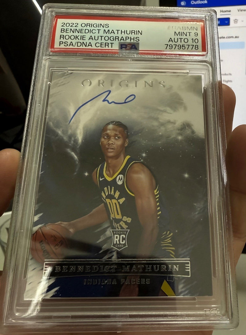 Bennedict Mathurin Base Hoops   Rookie Ink RI BDM NM0