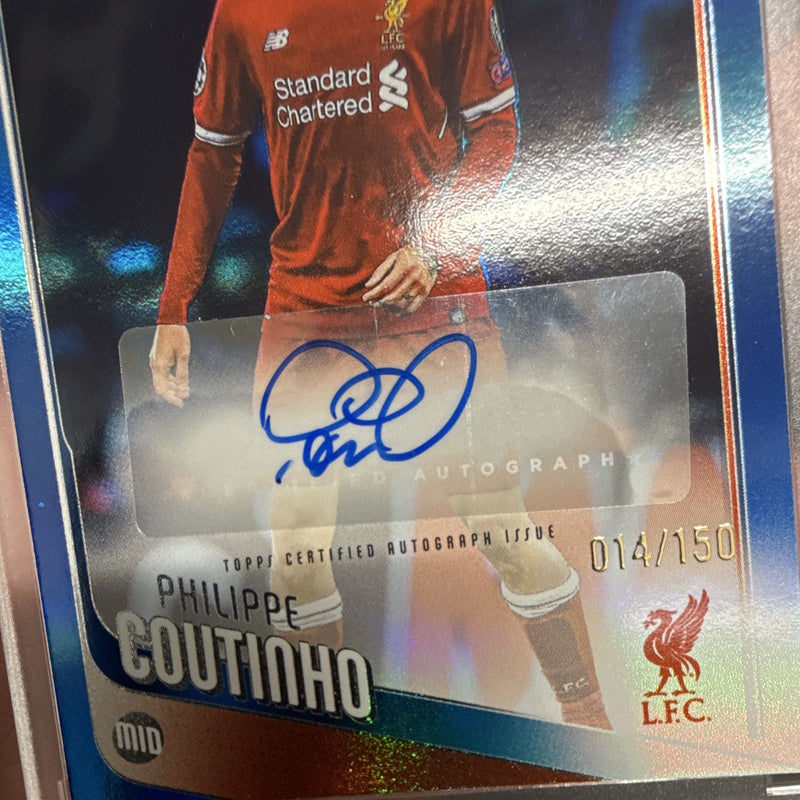 Topps Philippe Coutinho Auto Topps UEFA Club Competitions 2025/26 BA-PC 014/1503
