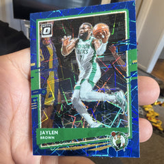 Panini Donruss Optic Jaylen Brown Prizm Boston Celtics 127 Basketball Card0