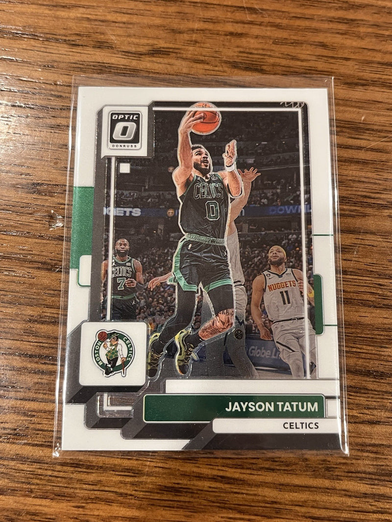 Panini 2022 23 Donruss Optic Jayson Tatum No. 8 Boston Celtics0