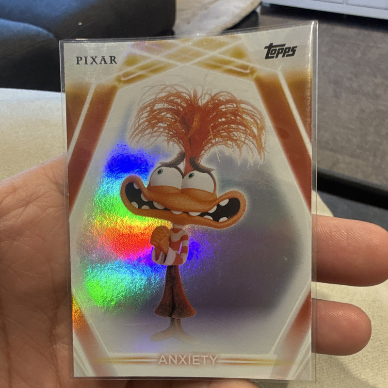 Topps Pixar Disney Inside Out 2 Anxiety Holographic Non Sport Card #169 2026 EN0