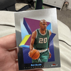 Ray Allen Insert Topps Finest Basketball 8 Boston Celtics 20250