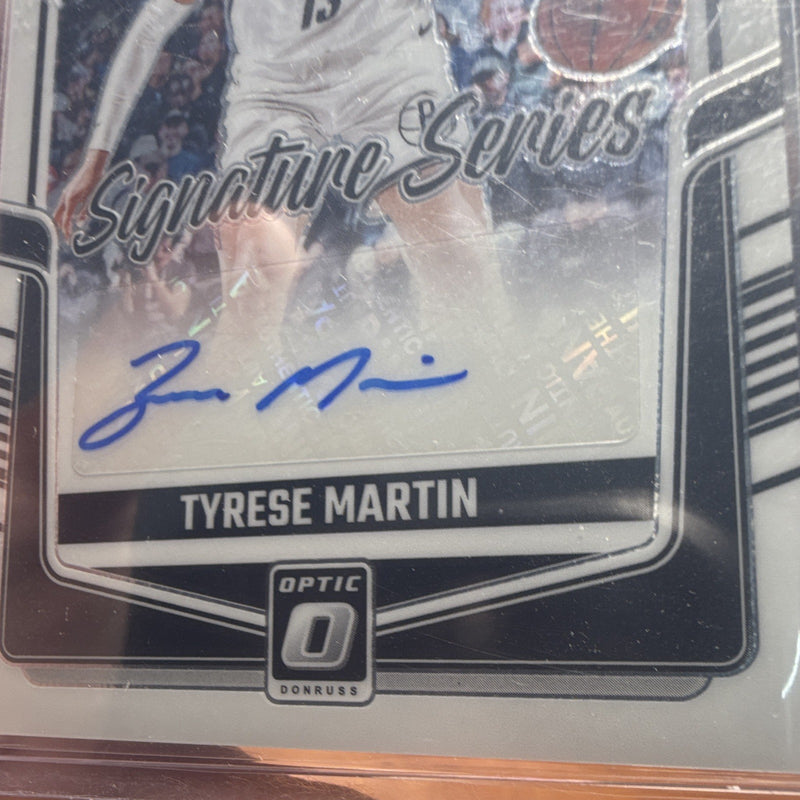 Panini Donruss Optic 2024 25 Tyrese Martin Nets Signature Series Auto SS MRN2