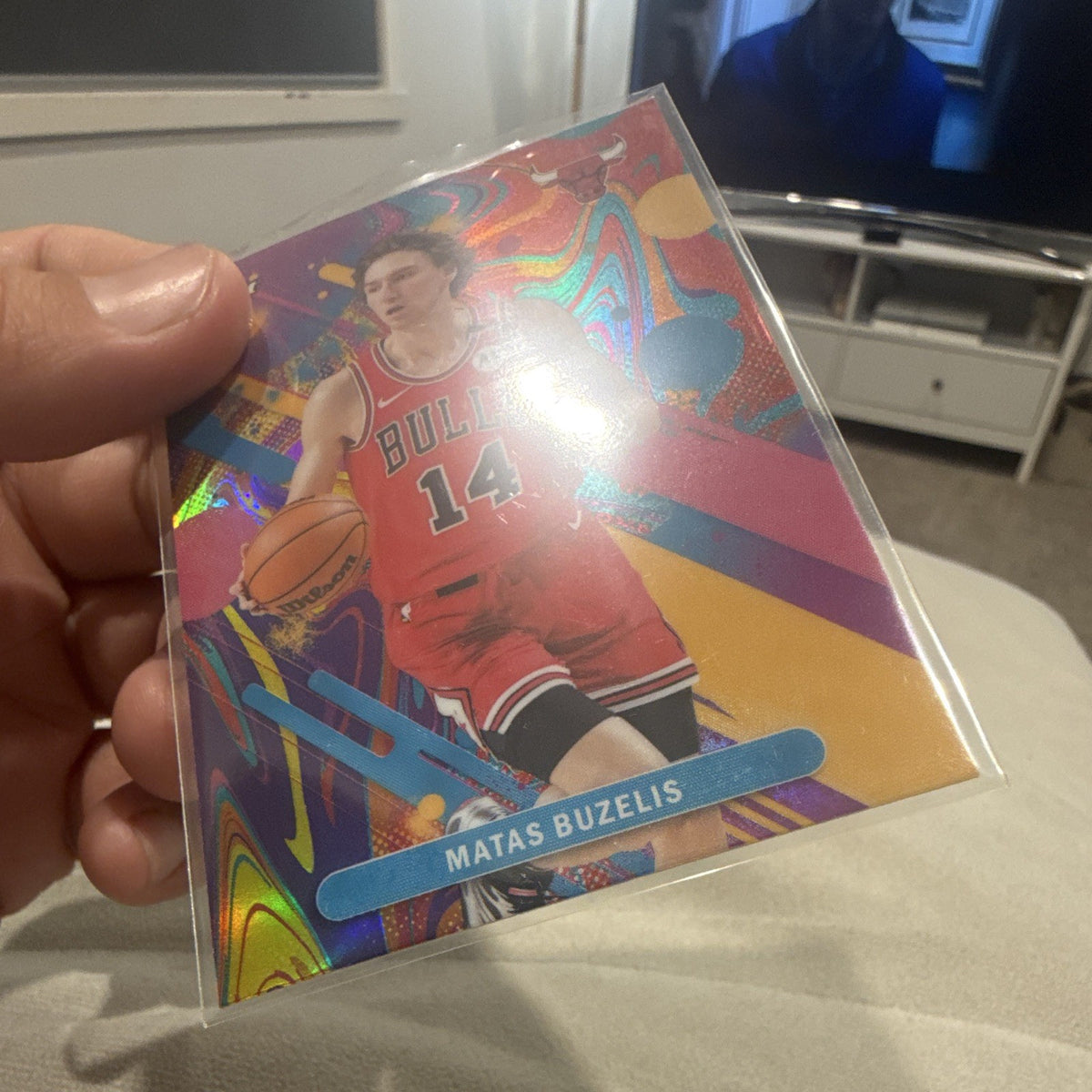 Topps Finest 2024-25 Matas Buzelis Chicago Bulls #36 Parallel/Variety3