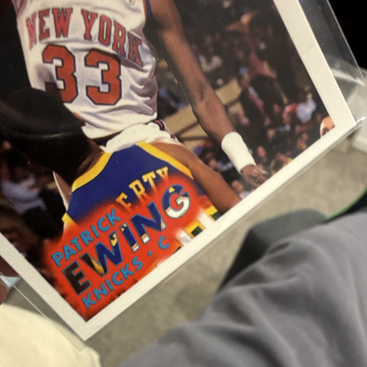 Fleer 1993 94 Patrick Ewing Base Set New York Knicks NBA Card #1412