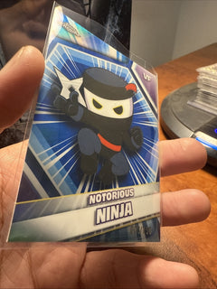 Vee friends Topps Chrome Notorious Ninja Numbered 3/1501