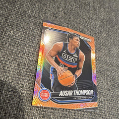 Panini 2024 25 Prizm Ausar Thompson Detroit Pistons #90 Serial #141/2251