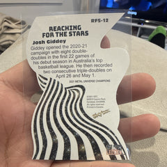SkyBox Josh Giddey Reaching for the Stars RFS 12 2021 Metal Universe 20 211