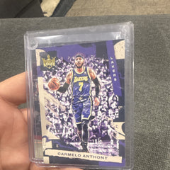 Panini Court Kings 2021 22 Carmelo Anthony Base Set #44 Los Angeles Lakers0