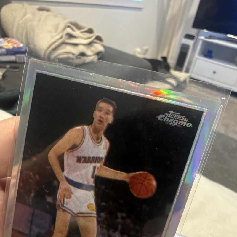 Topps Chrome Chris Mullin Golden State Warriors Refractor #82 744/9991
