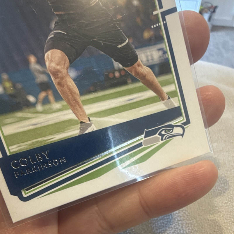 Panini 2020 Donruss Football Colby Parkinson Rookie RC #277 Seahawks3