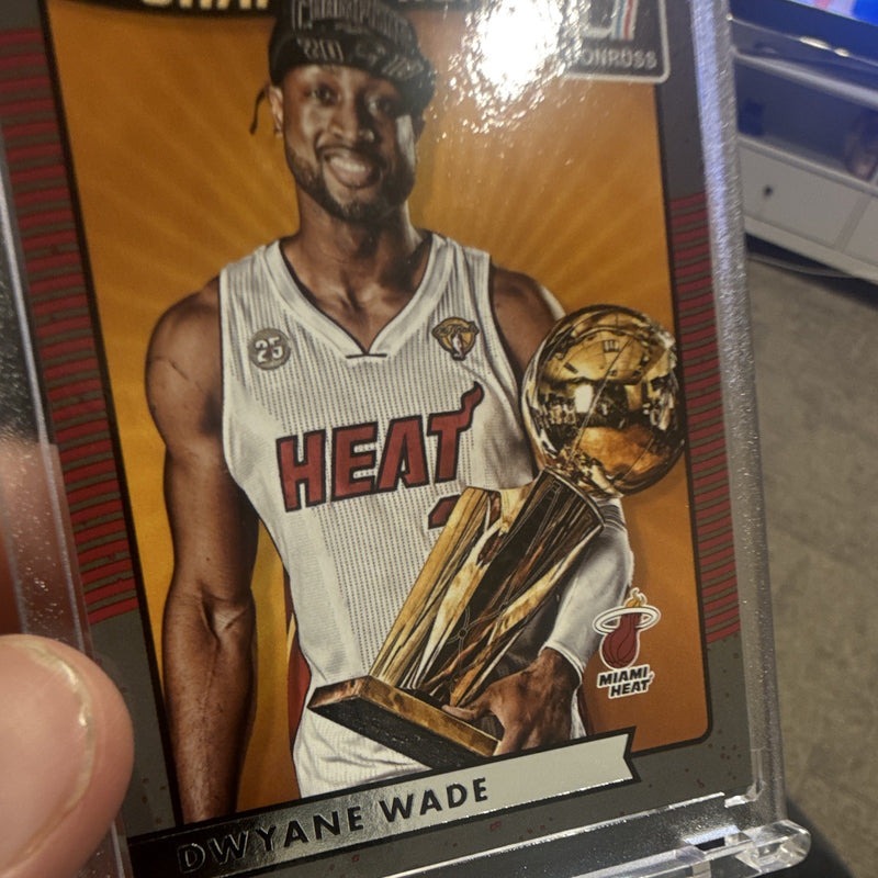 Panini Donruss 2016 17 The Champ Is Here #5 Dwyane Wade Miami Heat3