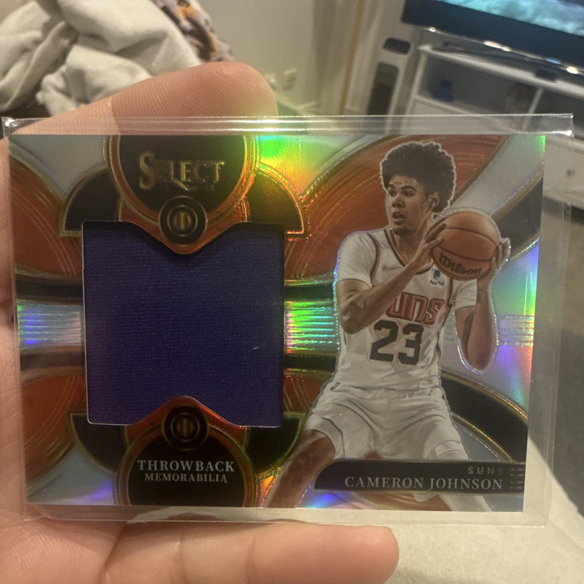 Panini Select 2023 24 Throwback Memorabilia TM CJ Cameron Johnson Suns0