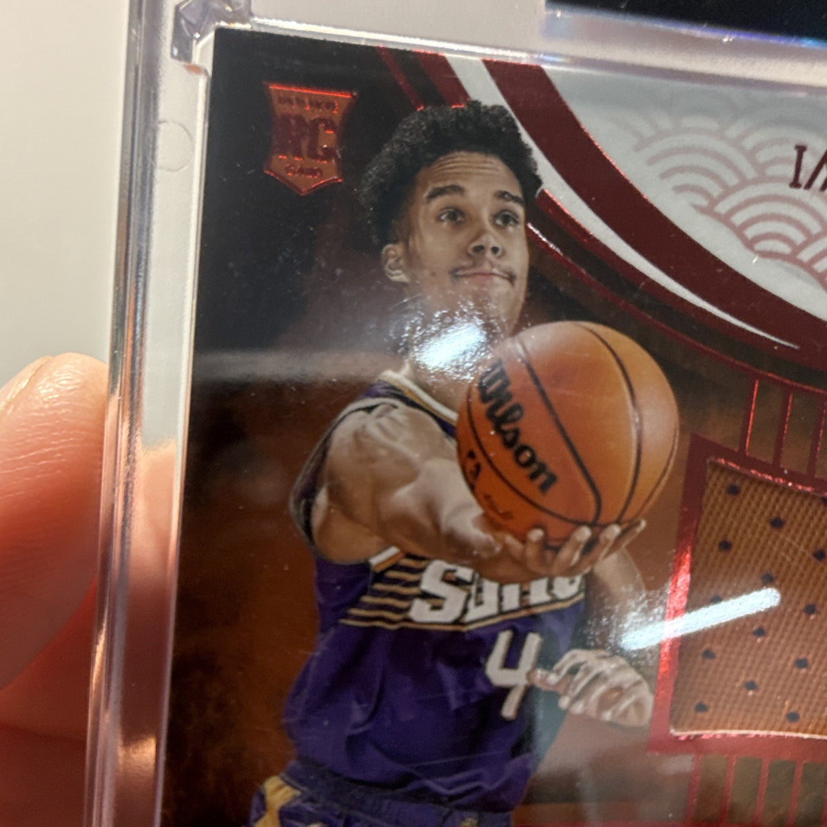 Panini Immaculate 2024 25 Oso Ighodaro RC Auto Patch 05/15 No.1382