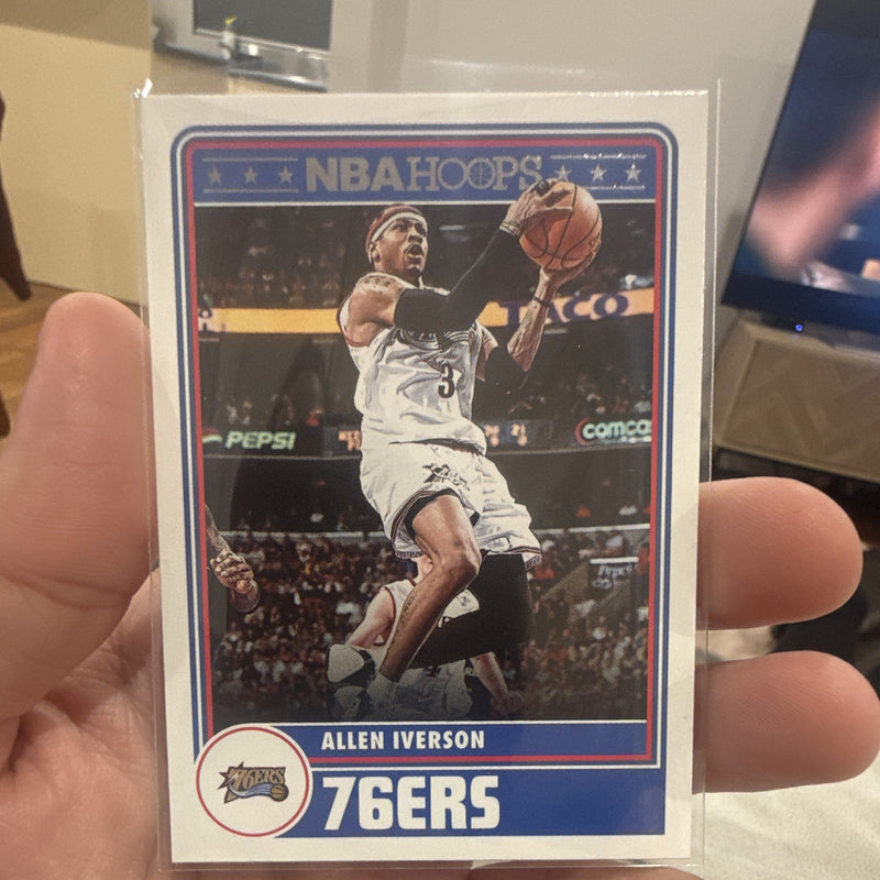 Panini 2023 24 NBA Hoops Allen Iverson Base Set 296 Philadelphia 76ers0