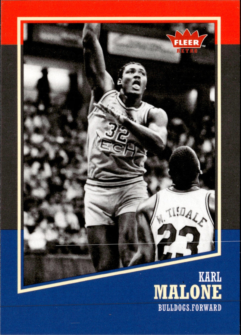 Karl Malone Base Fleer Retro 37 NM0