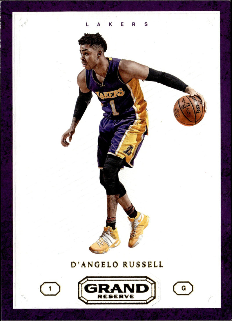 D'Angelo Russell Base Panini Grand Reserve 39 NM0
