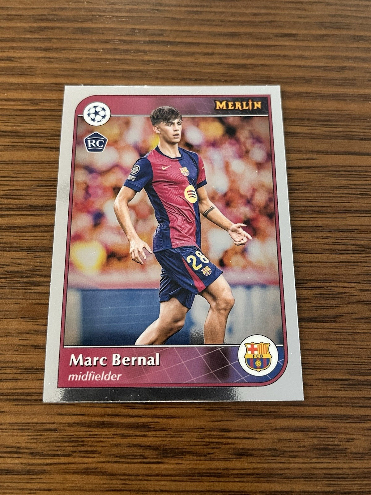 Marc Bernal Rookie RC Topps Merlin Collections UEFA Champions League #280