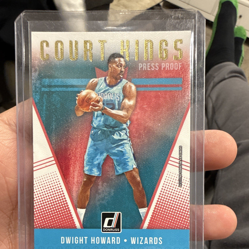 Panini 2018 19 Donruss Basketball Court Kings Press Proof Dwight Howard #100