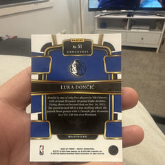Panini Select Basketball 2023 24 Luka Dončić Concourse #51 Dallas Mavericks1