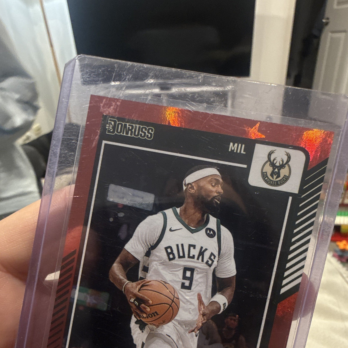 Panini 2024 25 Donruss Basketball Bobby Portis Red /125 #160 Bucks2