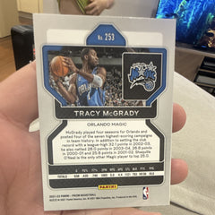 Panini Prizm 2021 22 Tracy McGrady Base #253 Orlando Magic Basketball Card1