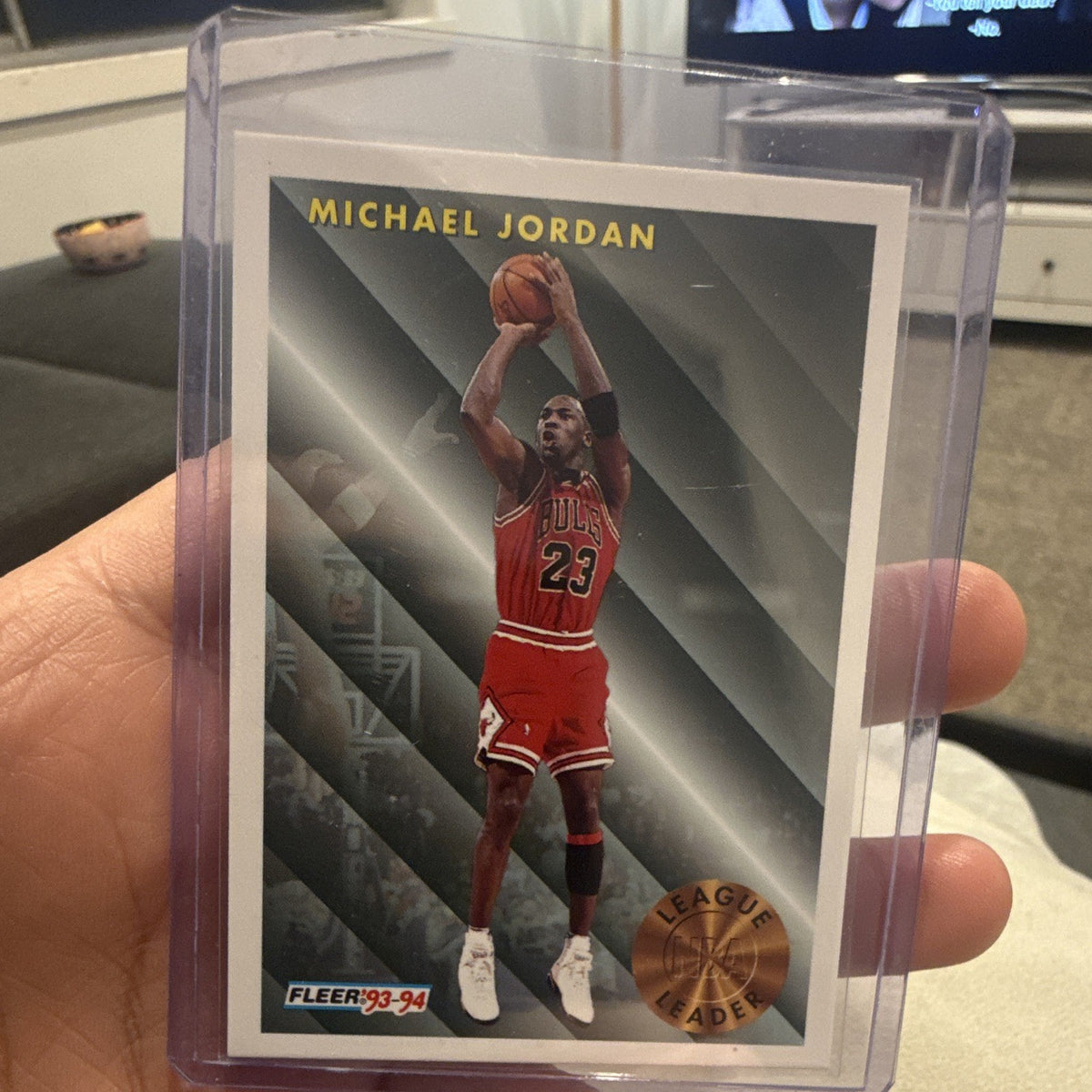 Fleer 93 94 League Leader Insert 224 Michael Jordan Chicago Bulls NBA0
