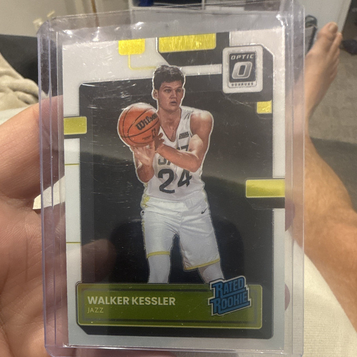 Panini Donruss Optic 2022 23 Rated Rookie #213 Walker Kessler Utah Jazz0
