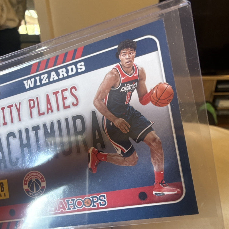 Panini Hoops Vanity Plates Rui Hachimura Washington Wizards No.24 2020 212