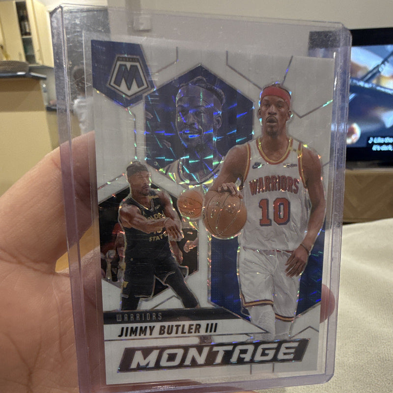 Panini 2024 25 Jimmy Butler III Montage Golden State Warriors 1/25 FIRST PRINT0