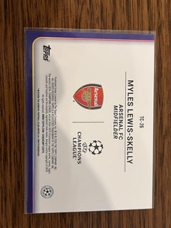 Topps UEFA Champions League Trophy Chasers TC 26 Lewis Skelly Arsenal2