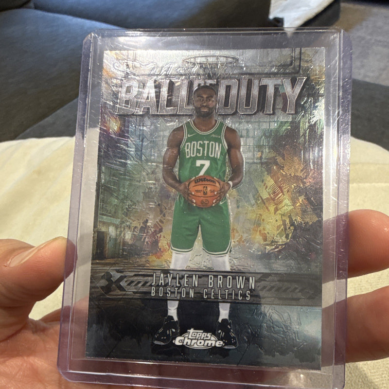 Topps Chrome Ball of Duty BD-5 Jaylen Brown Boston Celtics 2024-252