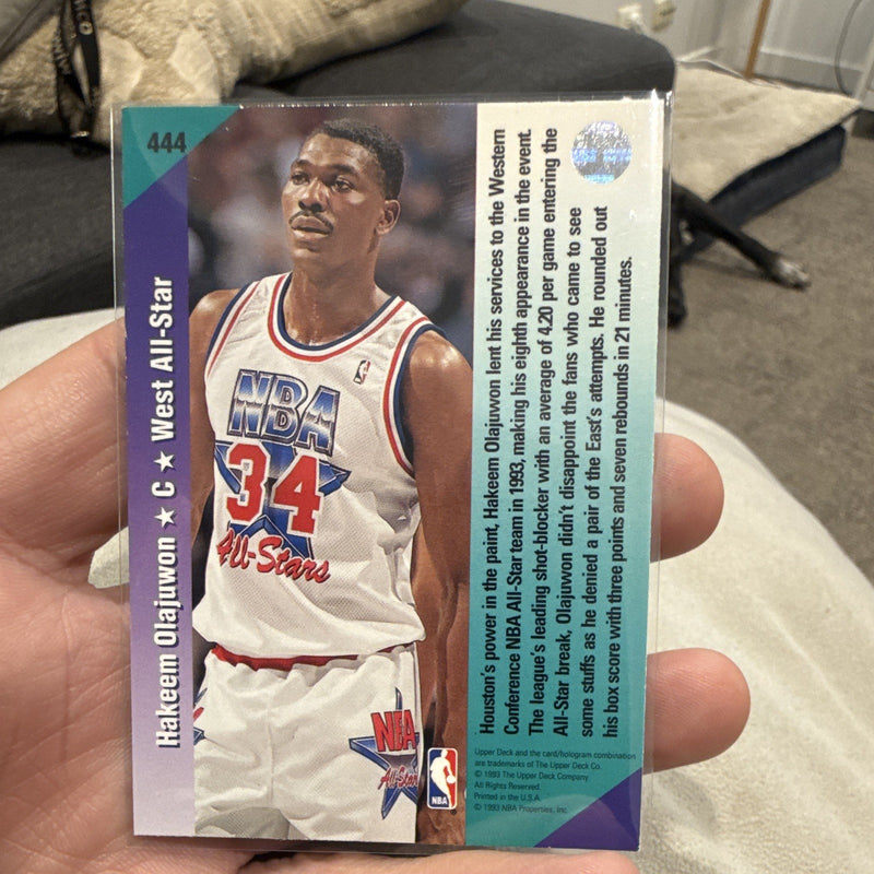 Upper Deck 1993 Hakeem Olajuwon NBA All Star Weekend West #4441
