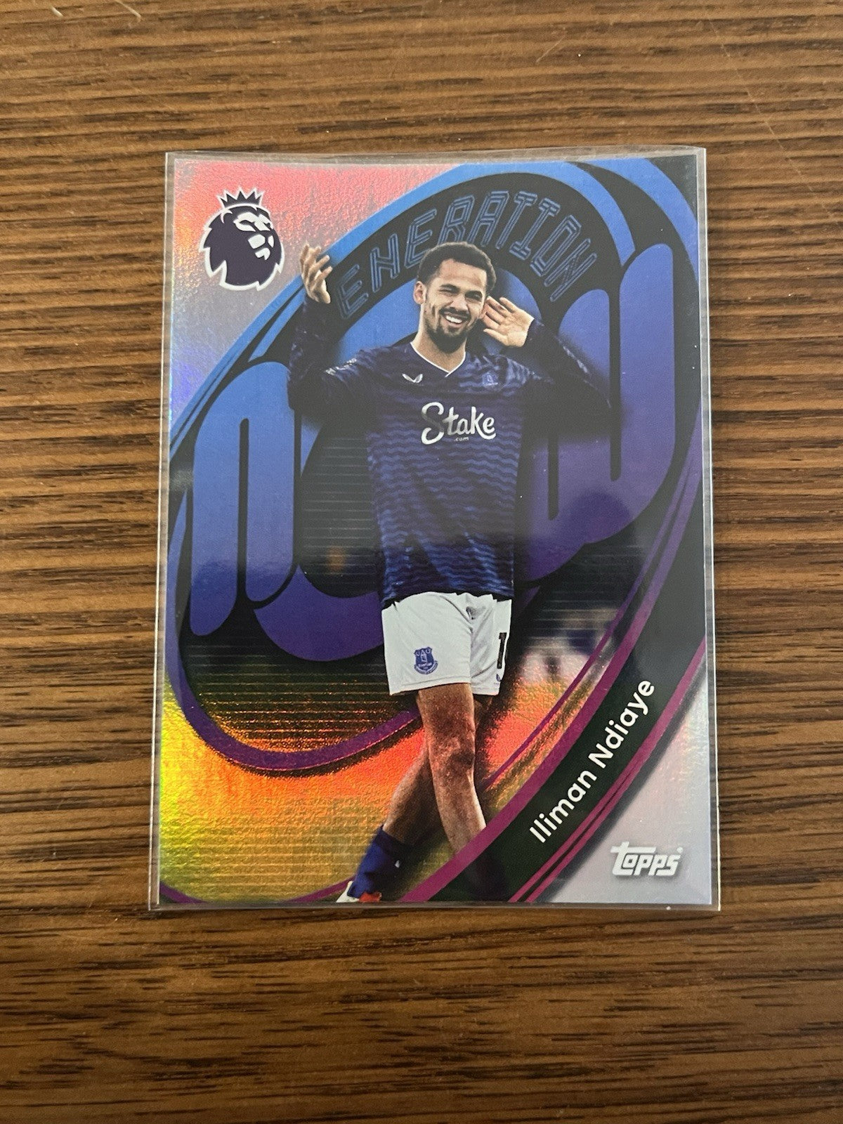Iliman Ndiaye Generation Now Insert Topps Premier League Everton 142 2025/260