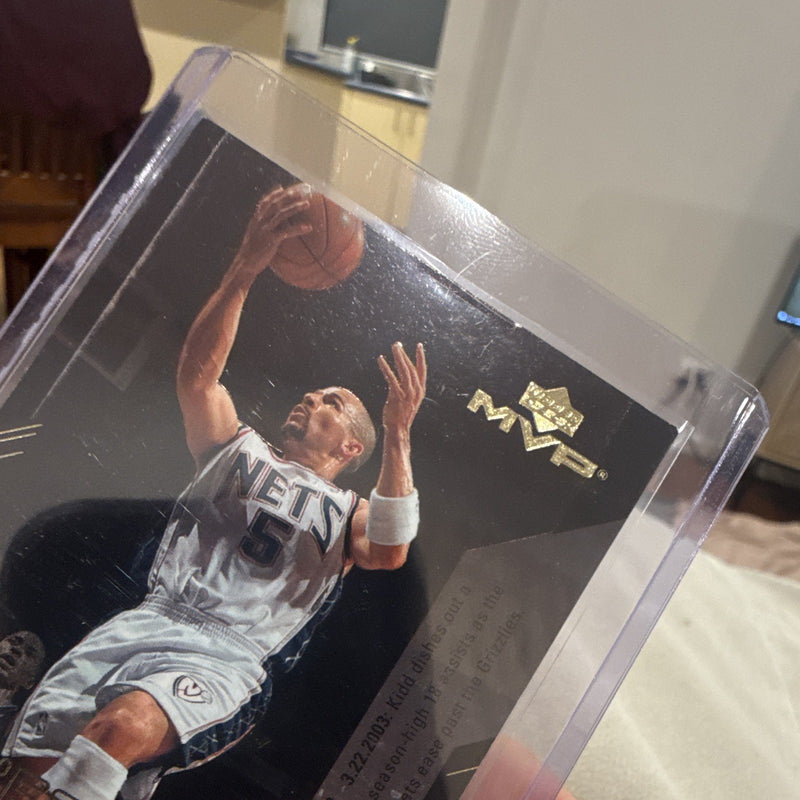 Upper Deck MVP Basketball Diary BD5 Jason Kidd New Jersey Nets 2002 03 Insert2