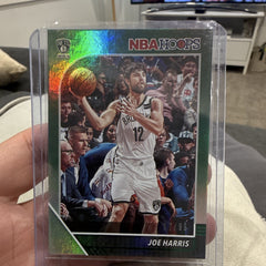 Panini NBA Hoops 2019 20 Joe Harris Green Holo Parallel #14 Nets 97/990