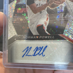 Panini Prizm 2020-21 Norman Powell Fast Break Autographs Auto FBA-NPO Raptors1
