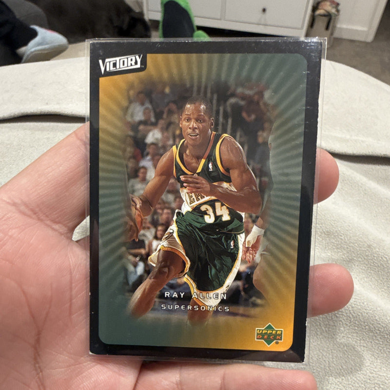 Upper Deck Victory Ray Allen Base Seattle SuperSonics #34 2003 Basketball0