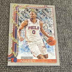 Topps Holiday Insert Tyrese Maxey Philadelphia 76ers H17 NBA 2024 250
