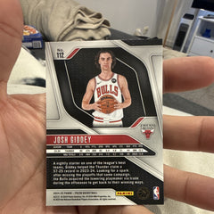 Josh Giddey Base Set Panini Prizm Basketball 2024 25 Chicago Bulls 1121