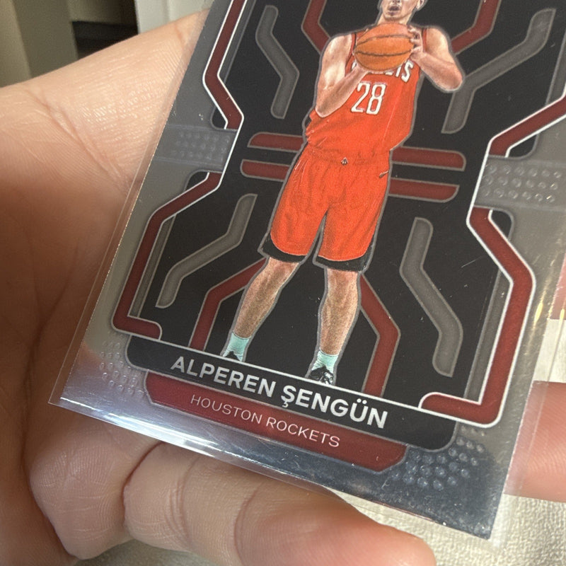 Panini Prizm Basketball 2021 22 Alperen Şengün Rookie RC #318 Rockets3