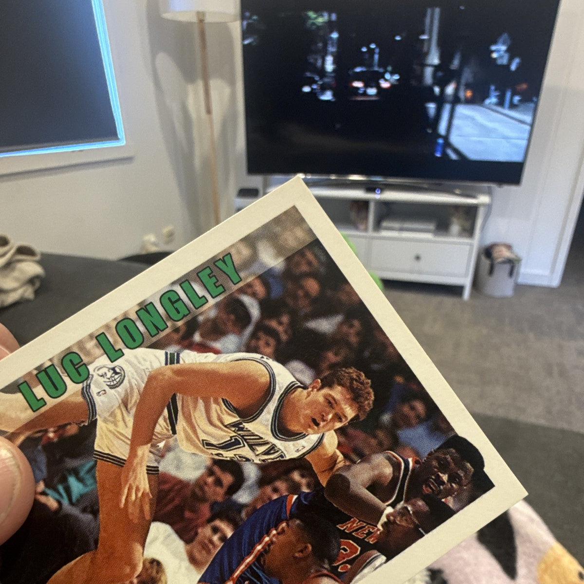 Luc Longley Rookie 1991 92 NBA Hoops #138 Minnesota Timberwolves SkyBox2