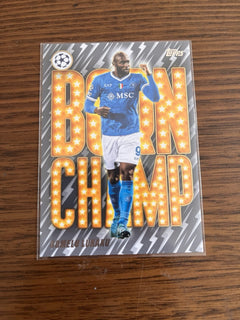 Topps UEFA Champions League Born Champ Insert BC 8 Romelu Lukaku SSC Napoli0