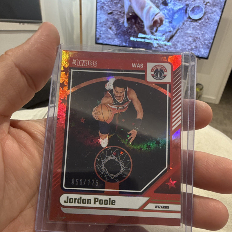 Panini Donruss Jordan Poole Washington Wizards Parallel #72 059/1250