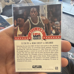SkyBox 1994 USA Basketball Best Game Insert Shaquille O'Neal #691