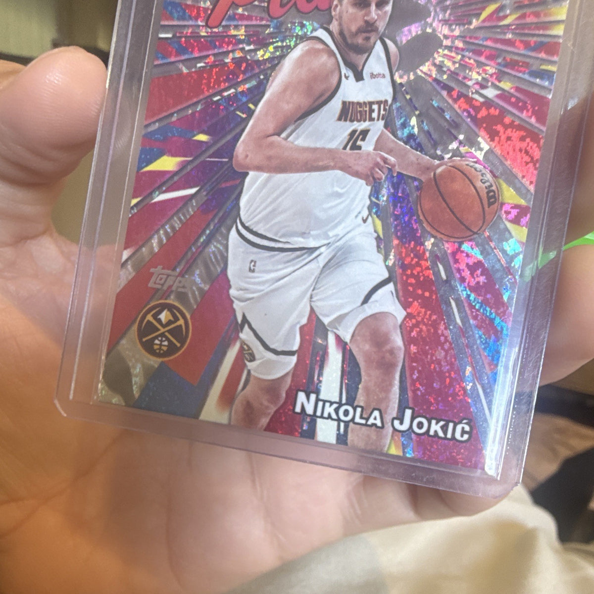 Topps Power Players Nikola Jokic Denver Nuggets PP 12 Insert Basketball 20254