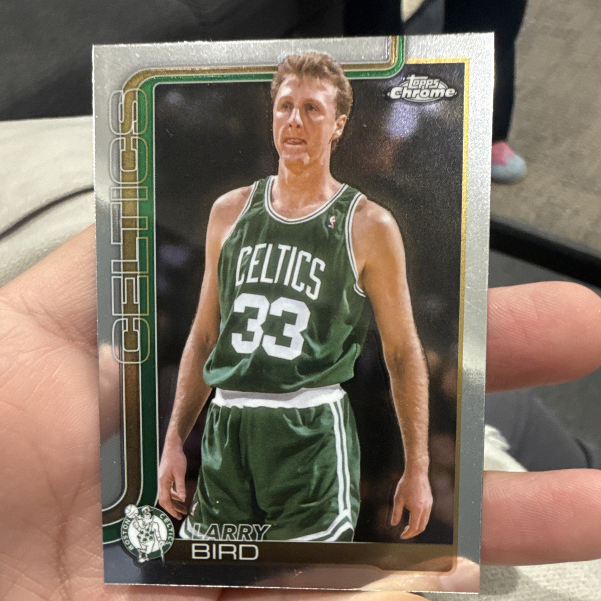 Topps Chrome Larry Bird Celtics Insert Boston Celtics #243 20250