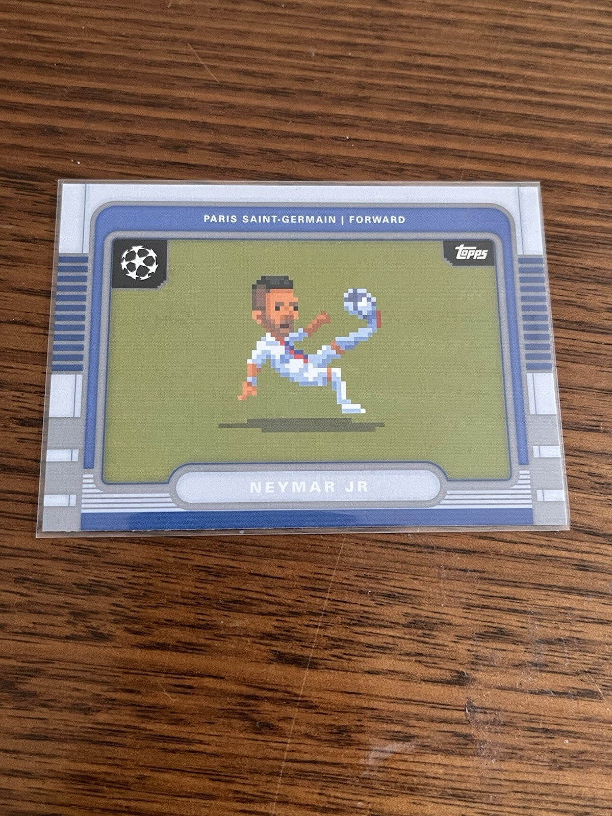 Topps Neymar Jr Insert Paris Saint Germain UEFA Champions League 2026 8B 61
